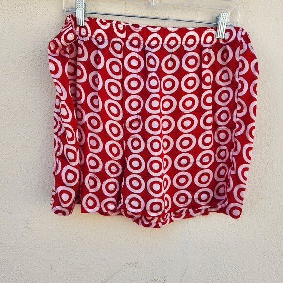 SUPER RARE Vintage All Over Target Print Silk Employee Pajamas - Picture 7 of 10